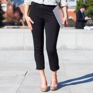 Betabrand Cropped Dress Pants L
